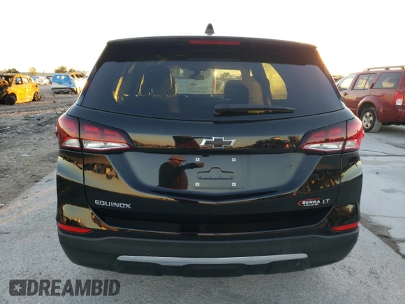 2024 Chevrolet Equinox LT with VIN 3GNAXKEG8RL204098, listed as a Copart auction lot 80752444 with 5,340 mi miles and Clean Title. Bid and sale history available at DreamBid. Image 6.