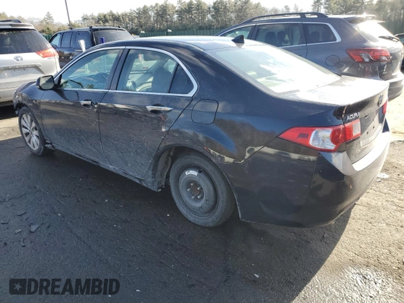 2009 Acura TSX with VIN JH4CU26679C014626, listed as a Copart auction lot 43634955 with 218,324 mi miles and Salvage Title. Bid and sale history available at carsss.com. Image 2.