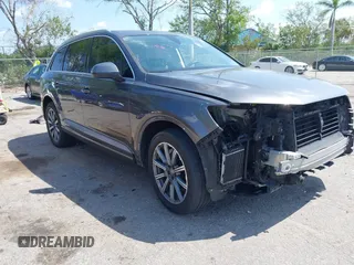2019 Audi Q7 Premium Plus z VIN WA1LAAF70KD020498, wystawiony jako IAAI lot #41976990 z przebiegiem 91 643 mil mil oraz . Historia ofert i sprzedaży dostępna na DreamBid. Obrazek 1.