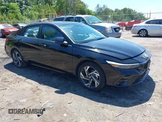 2024 Hyundai Elantra Limited with VIN KMHLP4DG1RU795908, listed as a IAAI auction lot 42191560 with 21,825 mi miles and . Bid and sale history available at carsss.com. Image 1.