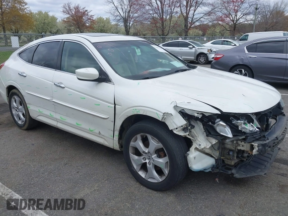 2010 Honda Crosstour EX-L z VIN 5J6TF2H57AL005231, wystawiony jako IAAI lot #42029109 z przebiegiem 134 451 mil mil oraz . Historia ofert i sprzedaży dostępna na DreamBid. Obrazek 1.