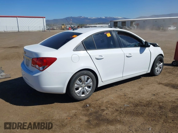 2014 Chevrolet Cruze LS with VIN 1G1PA5SG3E7281771, listed as a IAAI auction lot 42024334 with 189,918 mi miles and . Bid and sale history available at DreamBid. Image 4.