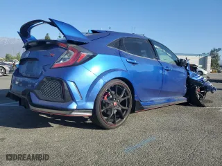 2019 Honda Civic Type R Touring with VIN SHHFK8G75KU205404, listed as a Copart auction lot 77823884 with 50,404 mi miles and Salvage Title. Bid and sale history available at carsss.com. Image 3.