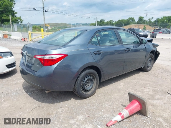 2016 Toyota Corolla L with VIN 2T1BURHE4GC558709, listed as a IAAI auction lot 42668650 with 178,843 mi miles and . Bid and sale history available at DreamBid. Image 4.