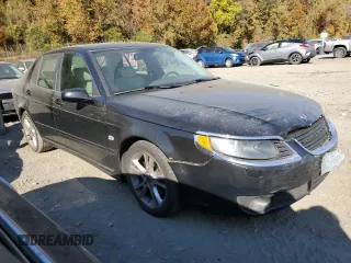 2008 Saab 9-5 with VIN YS3ED49G283511570, listed as a Copart auction lot 77164524 with 164,647 mi miles and Salvage Title. Bid and sale history available at carsss.com. Image 4.