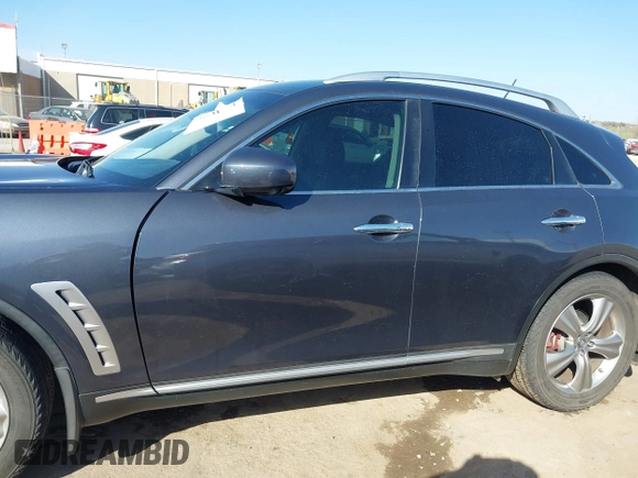 2009 Infiniti FX with VIN JNRAS18U19M100853, listed as a IAAI auction lot 38981593 with 204,236 mi miles and . Bid and sale history available at DreamBid. Image 14.