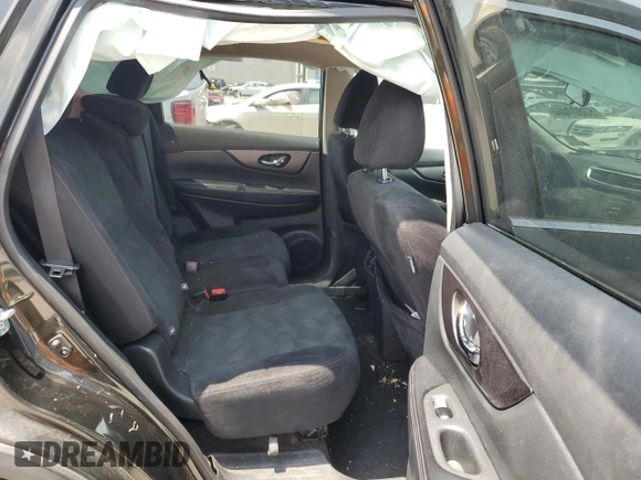 2016 Nissan Rogue S with VIN 5N1AT2MNXGC863261, listed as a Copart auction lot 53807464 with 109,166 mi miles and Salvage Title. Bid and sale history available at DreamBid. Image 11.