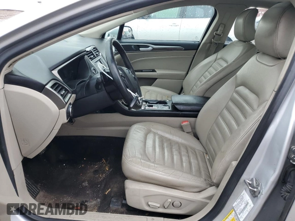 2017 Ford Fusion SE with VIN 3FA6P0HDXHR124355, listed as a Copart auction lot 51341715 with 99,984 mi miles and Salvage Title. Bid and sale history available at DreamBid. Image 7.