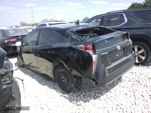 2016 Toyota Prius Four with VIN JTDKARFUXG3008099, listed as a Copart auction lot 51839125 with 117,292 mi miles and Clean Title. Bid and sale history available at carsss.com. Image 2.