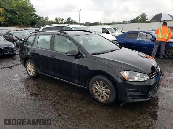 2017 Volkswagen Golf SportWagen S with VIN 3VWA17AU7HM536252, listed as a Copart auction lot 62992423 with 181,573 mi miles. Bid and sale history available at carsss.com. Image 4.