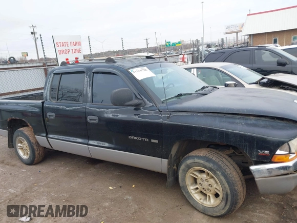 2000 Dodge Dakota Sport with VIN 1B7GL2AX4YS607628, listed as a IAAI auction lot 41115728 with Not provided miles and . Bid and sale history available at DreamBid. Image 12.