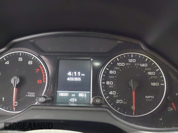 2012 Audi Q5 Premium Plus with VIN WA1LFAFP0CA136112, listed as a IAAI auction lot 42094002 with 168,291 mi miles and . Bid and sale history available at DreamBid. Image 7.