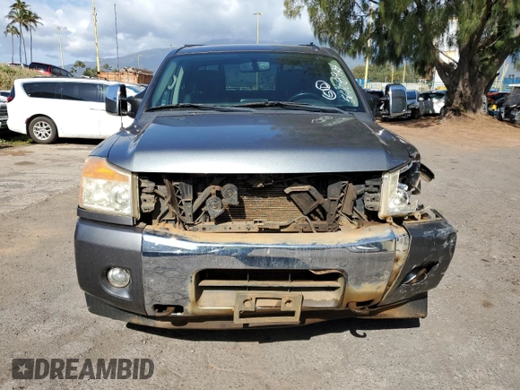 2013 Nissan Titan SV with VIN 1N6AA0EC0DN312555, listed as a Copart auction lot 56108924 with 121,854 mi miles and Non repairable. Bid and sale history available at DreamBid. Image 5.