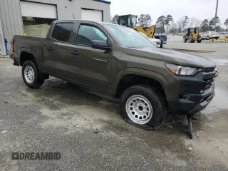 2024 Chevrolet Colorado 2WD Work Truck with VIN 1GCGSBEC9R1125304, listed as a Copart auction lot 49949815 with 6,395 mi miles and Clean title. Bid and sale history available at DreamBid. Image 4.