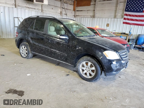 2007 Mercedes-Benz M 350 with VIN 4JGBB86E77A214200, listed as a Copart auction lot 46225975 with 182,352 mi miles and Clean Title. Bid and sale history available at DreamBid. Image 4.