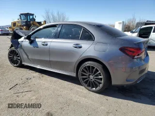 2020 Mercedes-Benz A 220 with VIN W1K3G4EB2LJ235062, listed as a Copart auction lot 41996965 with 36,675 mi miles and Salvage Title. Bid and sale history available at DreamBid. Image 2.