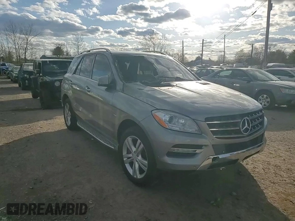 2012 Mercedes-Benz M 350 with VIN 4JGDA5HB4CA023471, listed as a Copart auction lot 52290535 with Not Provided miles and Salvage Title. Bid and sale history available at DreamBid. Image 11.