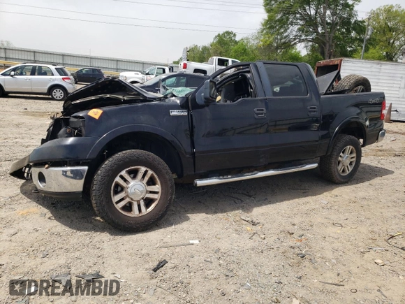 2008 Ford F-150 XLT with VIN 1FTPW14508FC15735, listed as a Copart auction lot 54190055 with Not provided miles and Clean title. Bid and sale history available at DreamBid. Image 1.