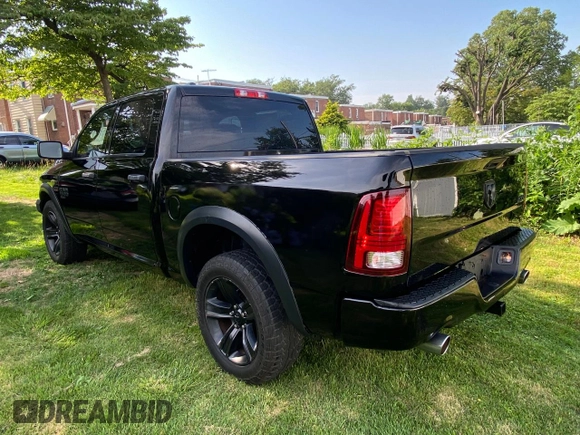 2021 Ram 1500 Warlock with VIN 1C6RR7LT9MS518556, listed as a Copart auction lot 66670885 with 79,884 mi miles and Clean title. Bid and sale history available at DreamBid. Image 3.
