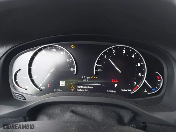 2021 BMW X3 sDrive30i with VIN 5UXTY3C00M9G24273, listed as a IAAI auction lot 41745836 with 41,916 mi miles. Bid and sale history available at carsss.com. Image 7.