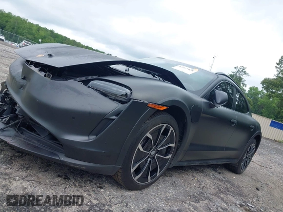 2022 Porsche Taycan 4 with VIN WP0BA2Y13NSA67396, listed as a IAAI auction lot 42377958 with 67,592 mi miles and . Bid and sale history available at DreamBid. Image 12.