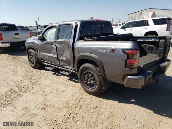 2022 Nissan Frontier PRO-X with VIN 1N6ED1EJ4NN687038, listed as a Copart auction lot 74777834 with 2,180 mi miles and Salvage Title. Bid and sale history available at carsss.com. Image 2.