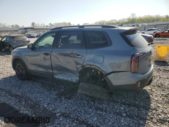 2024 Kia Telluride EX X-Line with VIN 5XYP3DGC2RG442654, listed as a Copart auction lot 51484725 with 13,079 mi miles and Salvage title. Bid and sale history available at DreamBid. Image 2.