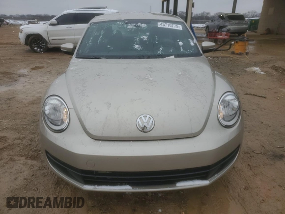2016 Volkswagen Beetle SE with VIN 3VWJ17AT8GM604323, listed as a Copart auction lot 45710775 with 62,186 mi miles and Salvage title. Bid and sale history available at DreamBid. Image 5.