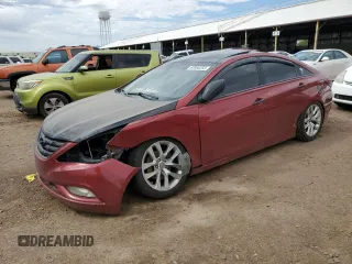 2012 Hyundai Sonata Limited z VIN 5NPEC4AC9CH401499, wystawiony jako Copart lot #63956203 z przebiegiem 198 273 mil mil oraz Szkoda całkowita • Salvage title. Historia ofert i sprzedaży dostępna na DreamBid. Obrazek 1.