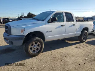 2008 Dodge 1500 ST with VIN 1D7HU18N08S577758, listed as a Copart auction lot 88313905 with 210,539 mi miles and Clean Title. Bid and sale history available at DreamBid. Image 1.