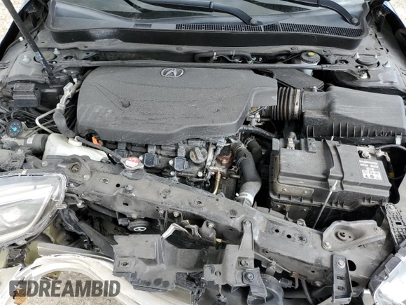 2018 Acura TLX Advance with VIN 19UUB3F70JA001115, listed as a Copart auction lot 46698185 with 71,444 mi miles and Salvage title. Bid and sale history available at DreamBid. Image 11.