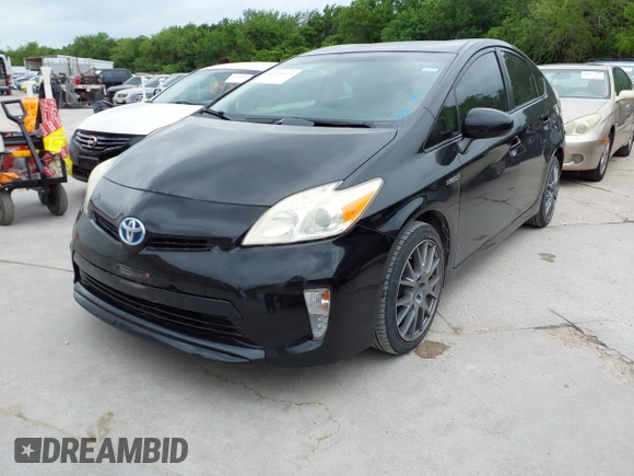 2013 Toyota Prius One with VIN JTDKN3DU3D5688397, listed as a IAAI auction lot 42140613 with 187,679 mi miles. Bid and sale history available at carsss.com. Image 17.