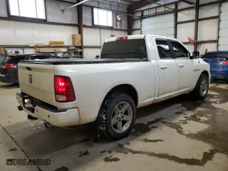 2009 Dodge Ram 1500 ST with VIN 1D3HB18T29S808764, listed as a Copart auction lot 84760094 with 291,165 mi miles and Clean Title. Bid and sale history available at carsss.com. Image 3.