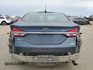 2018 Ford Fusion SE with VIN 3FA6P0HD9JR176808, listed as a Copart auction lot 48559725 with 106,874 mi miles and Salvage Title. Bid and sale history available at DreamBid. Image 6.
