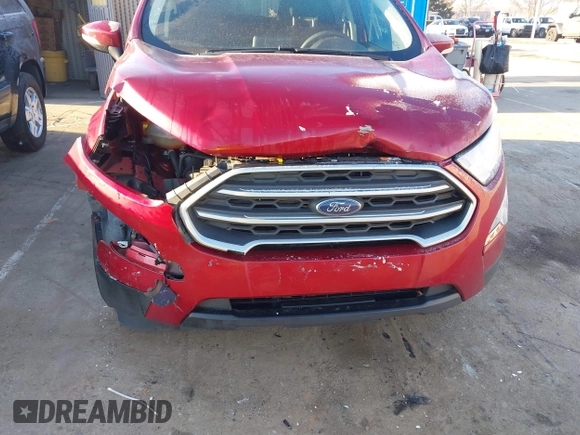 2021 Ford EcoSport SE with VIN MAJ3S2GE4MC439796, listed as a IAAI auction lot 41238032 with 59,028 mi miles and . Bid and sale history available at DreamBid. Image 6.