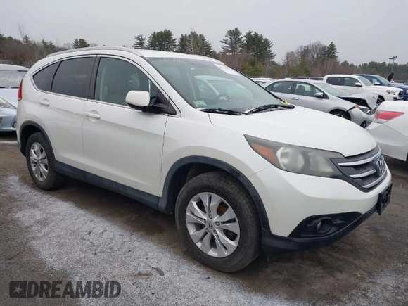 2014 Honda CR-V EX-L with VIN 5J6RM4H77EL015907, listed as a IAAI auction lot 41709554 with 133,550 mi miles. Bid and sale history available at carsss.com. Image 1.