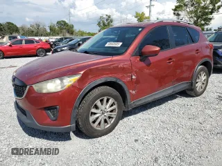 2013 Mazda CX-5 Sport z VIN JM3KE2BE5D0147197, wystawiony jako Copart lot #58668585 z przebiegiem 188 957 mil mil oraz Szkoda całkowita • Salvage title. Historia ofert i sprzedaży dostępna na DreamBid. Obrazek 1.