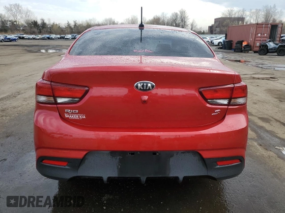 2018 Kia Rio S with VIN 3KPA24AB9JE046232, listed as a Copart auction lot 53240465 with 110,157 mi miles and Salvage Title. Bid and sale history available at carsss.com. Image 6.