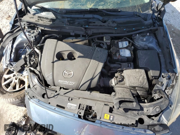 2015 Mazda 3 i Touring with VIN 3MZBM1L70FM202741, listed as a Copart auction lot 57301435 with 78,480 mi miles and Salvage title. Bid and sale history available at DreamBid. Image 11.