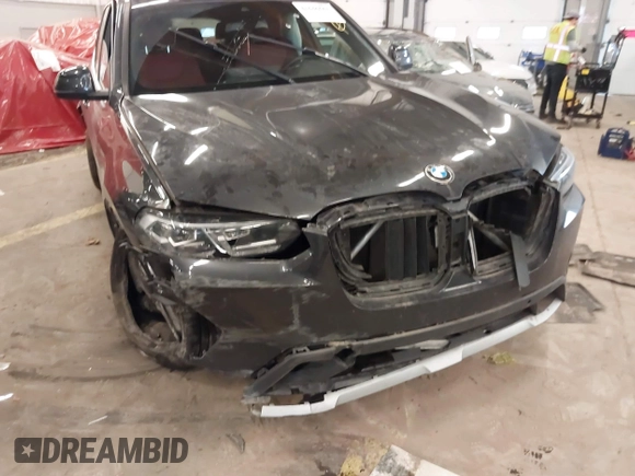 2022 BMW X3 xDrive30i with VIN 5UX53DP09N9K75829, listed as a IAAI auction lot 41646561 with Not Provided miles and . Bid and sale history available at DreamBid. Image 6.