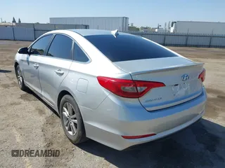 2017 Hyundai Sonata 2.4L with VIN 5NPE24AF5HH541585, listed as a IAAI auction lot 42181953 with 116,768 mi miles and . Bid and sale history available at carsss.com. Image 3.