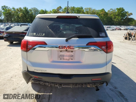 2017 GMC Acadia SLE with VIN 1GKKNKLA5HZ266748, listed as a Copart auction lot 50699755 with 96,546 mi miles and Salvage Title. Bid and sale history available at DreamBid. Image 6.