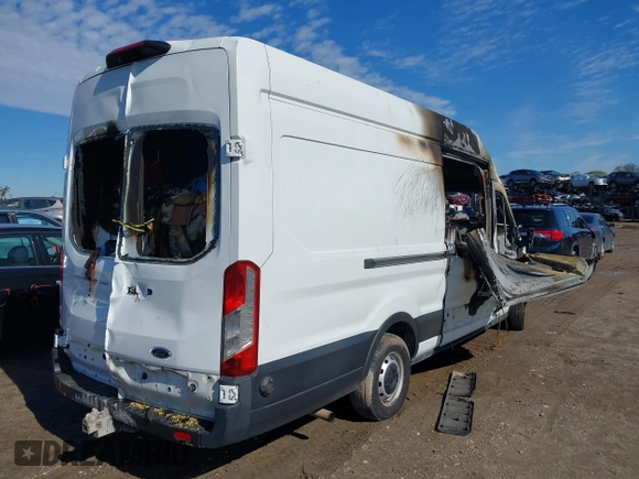 2020 Ford Transit Cargo with VIN 1FTBR3X82LKA42643, listed as a IAAI auction lot 41398109 with Not Provided miles. Bid and sale history available at carsss.com. Image 4.