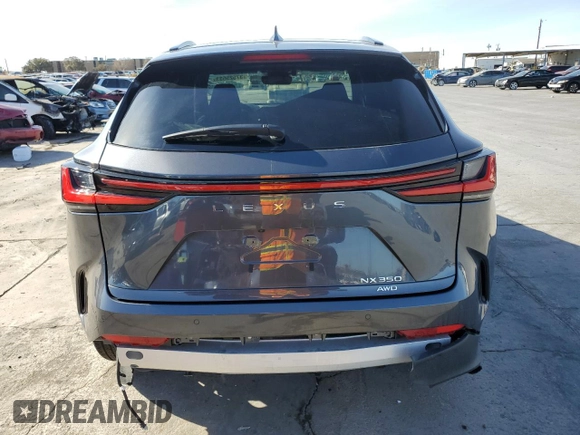 2022 Lexus NX with VIN 2T2KGCEZ9NC012525, listed as a Copart auction lot 37525633 with 0 mi miles. Bid and sale history available at carsss.com. Image 6.