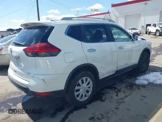 2017 Nissan Rogue S with VIN 5N1AT2MM8HC777567, listed as a IAAI auction lot 41839046 with 113,474 mi miles and . Bid and sale history available at DreamBid. Image 4.