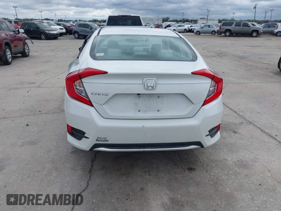 2020 Honda Civic LX with VIN 2HGFC2F69LH521681, listed as a IAAI auction lot 41664332 with 37,038 mi miles and . Bid and sale history available at DreamBid. Image 16.