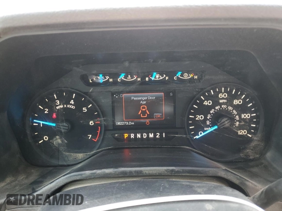 2016 Ford F-150 XL with VIN 1FTMF1CP7GKE62732, listed as a Copart auction lot 82826294 with 62,273 mi miles and Salvage Title. Bid and sale history available at carsss.com. Image 9.