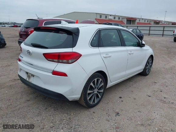 2019 Hyundai Elantra GT with VIN KMHH35LE3KU094753, listed as a IAAI auction lot 41283518 with 107,955 mi miles. Bid and sale history available at carsss.com. Image 4.