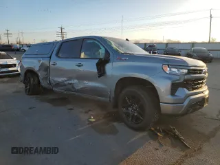 2024 Chevrolet Silverado 1500 RST with VIN 1GCUDEED9RZ398607, listed as a Copart auction lot 83109334 with 4,408 mi miles and Salvage Title. Bid and sale history available at carsss.com. Image 4.