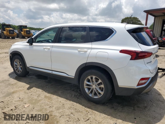 2019 Hyundai Santa Fe SE z VIN 5NMS23AD6KH094877, wystawiony jako Copart lot #58209485 z przebiegiem 77 142 mil mil oraz Szkoda całkowita • Salvage title. Historia ofert i sprzedaży dostępna na DreamBid. Obrazek 2.